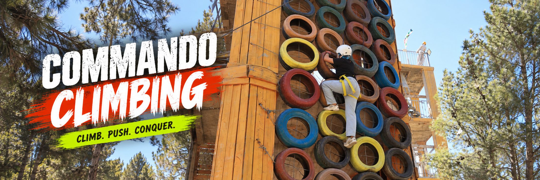 Commando climbing